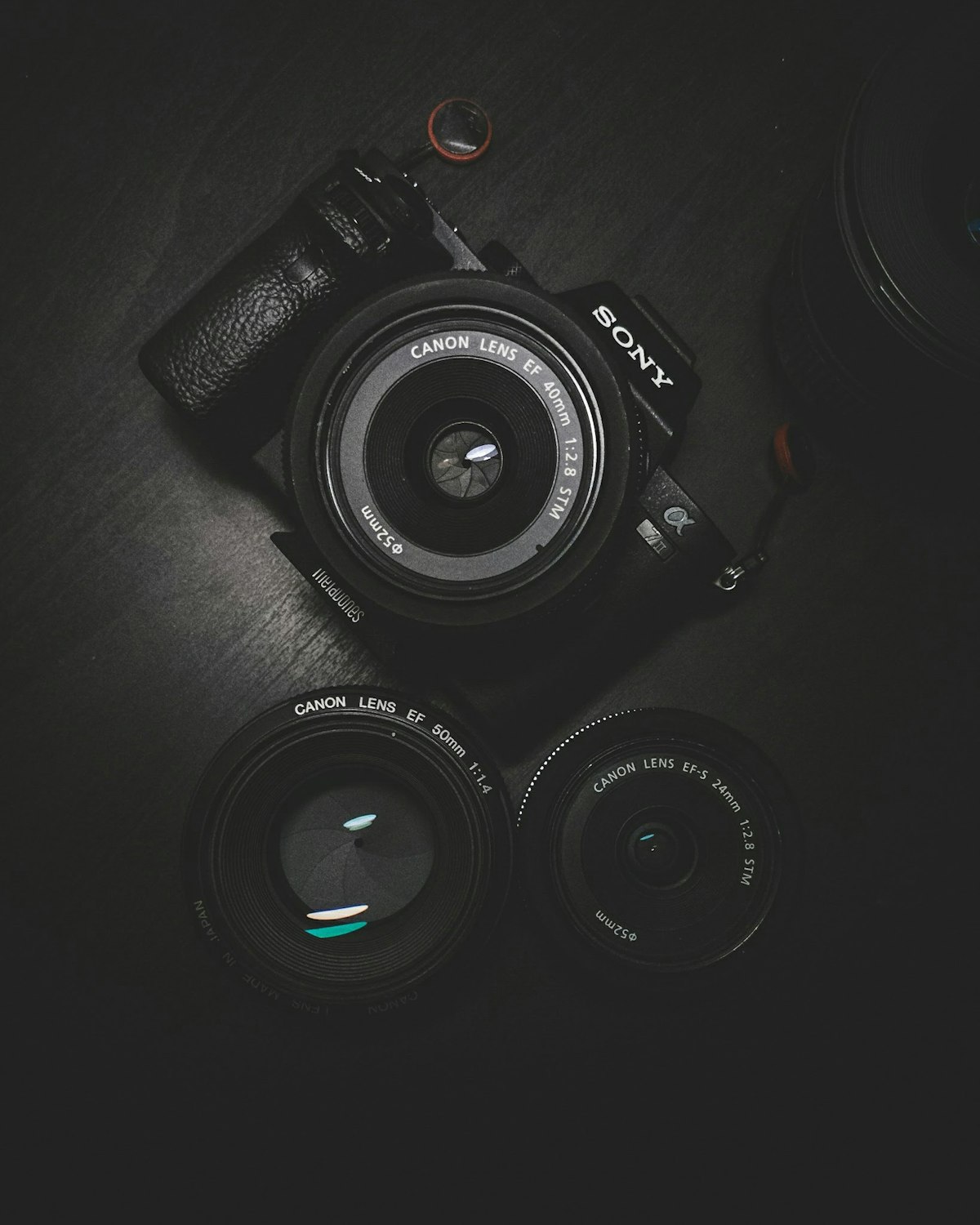 Professional camera equipment